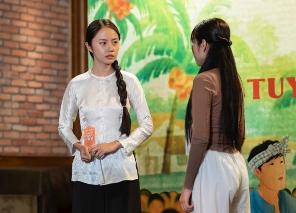 Dàn diễn viên, Hoa hậu đình đám tới casting phim 'Ai thương ai mến' của Thu Trang - Tiến Luật
