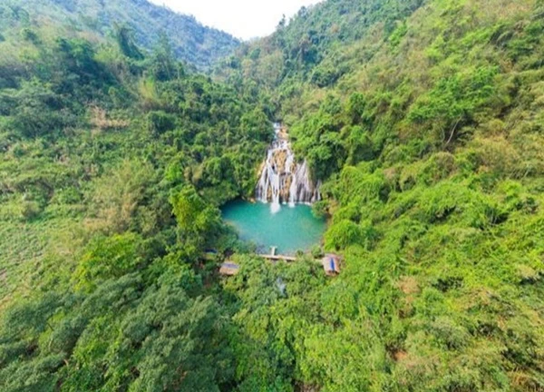 Phóng sự ảnh: Thác Tà Puồng - Điểm đến lý tưởng trong ngày hè