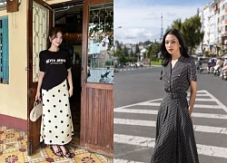 'Cuộc đổ bộ' bất ngờ của họa tiết chấm bi khuấy đảo hè này