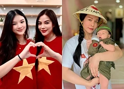 Dàn nhóc tỳ Vbiz cực đáng yêu, hòa mình vào không khí hào hùng mừng Đại lễ 30/4