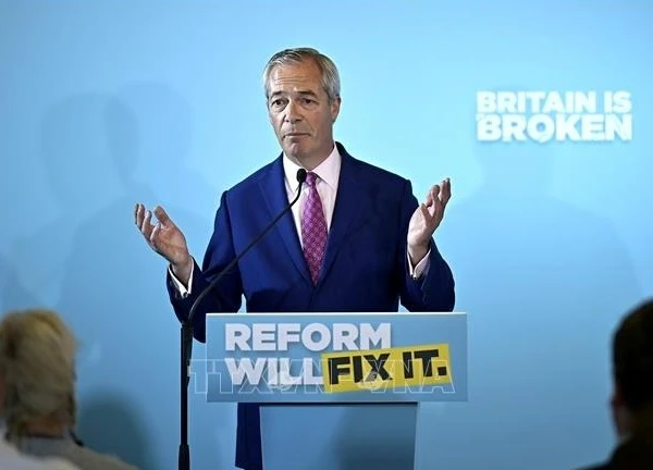 Đảng cánh hữu Reform UK thắng lớn trong bầu cử địa phương Anh