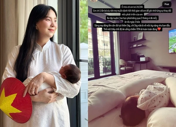MC Mai Ngọc phản ứng sau khi vướng tranh cãi trái chiều hậu sinh con đầu lòng