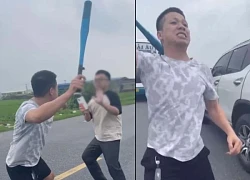 Bắt khẩn cấp tài xế xe bán tải dùng gậy bóng chày đánh người
