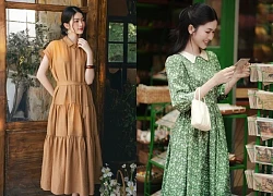 Váy sơ mi giản đơn mà đẹp xao xuyến