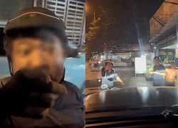 2 anh em ruột chặn đầu ô tô ở Hóc Môn, ném đá nứt kính