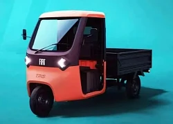 Chiêm ngưỡng chiếc xe tải ba bánh nhỏ bé phù hợp giao hàng trong thành phố