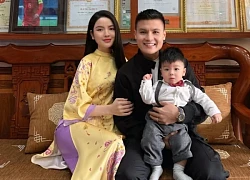 Chu Thanh Huyền nhiều lùm xùm nhất làng WAGs vẫn được bố mẹ Quang Hải quý ra mặt, một hành động biết khéo cỡ nào