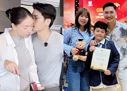 Ngô Thanh Vân được chồng kém 11 tuổi khen, Mạnh Trường hạnh phúc bên vợ con
