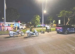 Tai nạn liên hoàn ở TP.HCM, 1 người bị thương nặng