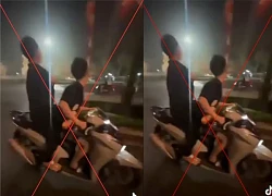 Tạm giữ nhóm thanh thiếu niên lạng lách xe máy rồi "khoe" trên mạng