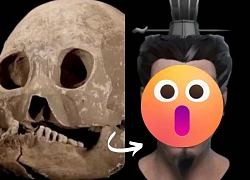 Tần Thủy Hoàng lộ dung mạo hiếm thấy trong lịch sử, AI đã làm gì với chiếc sọ?