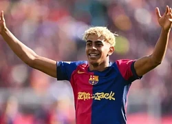 Thần đồng Lamine Yamal nhận lương cao ngất tại Barcelona