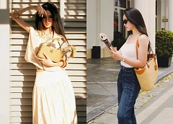 Tạo phong cách thời trang đi biển, dạo phố với túi thủ công
