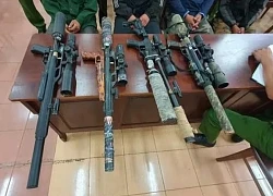 Bắt giữ 7 đối tượng mang súng tự chế vào rừng săn bắn