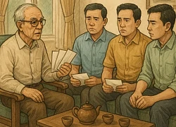 Bố gọi về chia tài sản nhưng không đưa đất, đưa tiền mà chỉ cho mỗi người 1 lá thư tay, đọc xong, 3 người con trai đều nể phục