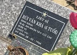 Bộ Nội vụ lên tiếng về hình ảnh bia mộ "liệt sĩ 6 tuổi" ở TP HCM