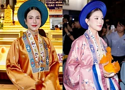 Hoa hậu Tiểu Vy bị tóm cận visual "tỷ lệ vàng", Diệp Lâm Anh và dàn sao diện Việt phục đổ bộ sự kiện