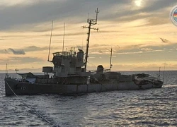 Tàu chiến mục tiêu tập trận Mỹ - Philippines bị chìm tại Biển Đông