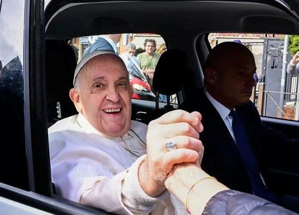 Vai trò mới của chuyên xa Giáo hoàng Francis tại Gaza