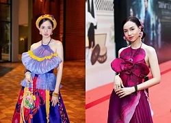 Váy áo cách tân được Đinh Ngọc Diệp tích cực lăng xê