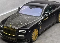 Độc lạ Rolls-Royce Wraith rắc vàng 24K từ trong ra ngoài