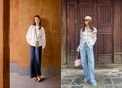 Làm mới áo sơ mi trắng từ những công thức cũ