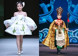 Mẫu nhí 10 tuổi mang văn hóa Việt lên sàn diễn quốc tế