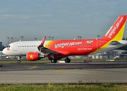 Máy bay Vietjet Air trượt khỏi đường băng khi hạ cánh