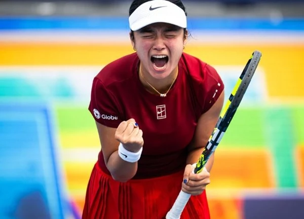 Mỹ nhân 19 tuổi người Philippines gặp thử thách lớn ở Italian Open 2025