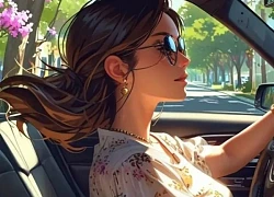 Phát hiện anh rể nuôi "bé ba" qua bức ảnh cô sinh viên của mình sống ảo bên chiếc bọc vô-lăng màu hồng