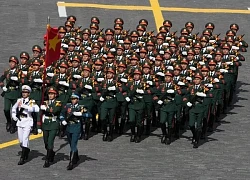 Quân đội Việt Nam hùng dũng duyệt binh cùng các nước tại Quảng trường Đỏ