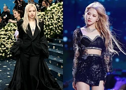 Rosé mất điểm vì mái tóc, diện váy sang trọng nhưng chưa đủ wow, lép vế toàn tập