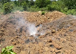 Tiêu huỷ an toàn quả bom nặng 100kg