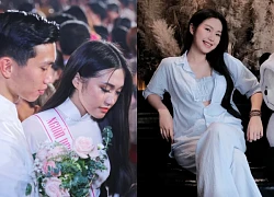 Vợ Văn Hậu 'phá dáng', bị so với lúc thi hoa hậu, bị soi cạch mặt vợ Đức Chinh