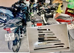 Xách cả bao hung khí đi giải quyết mâu thuẫn, 22 đối tượng bị khởi tố
