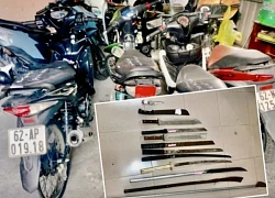 Xách cả bao hung khí đi giải quyết mâu thuẫn, 22 đối tượng bị khởi tố
