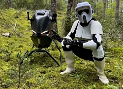 Xem 'mô tô bay' biến con người như nhân vật trong phim Star Wars