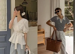 4 mẫu áo mùa hè giúp vóc dáng thon thả hơn