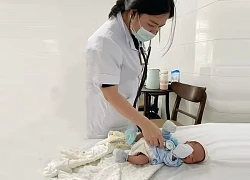 Bệnh viện tuyến huyện Hà Tĩnh mổ lấy thai dây rốn quấn cổ 5 vòng hiếm gặp