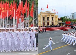 Hào hùng khí thế tổng duyệt diễu binh mừng kỷ niệm "70 năm Giải phóng Hải Phòng"