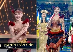 Hoa hậu Ý Nhi nhảy "Vũ điệu đại ngàn" ở khai mạc Miss World