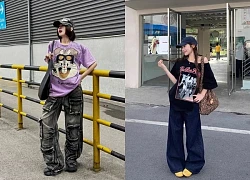Lên đồ với áo phông họa tiết 'khuấy động' phong cách đường phố