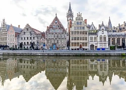 Ngắm vẻ cổ kính của thành phố Ghent ở Bỉ