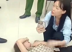 Phường Dương Nội vào cuộc vụ cô gái 'tố' bị người đàn ông đánh trước mặt công an