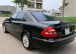 Từng làm xe dẫn đoàn, xe sang Mercedes-Benz E240 bán giá rẻ ngang Honda SH