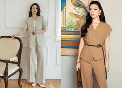 Công sở vào hè cùng những gam màu nhã nhặn
