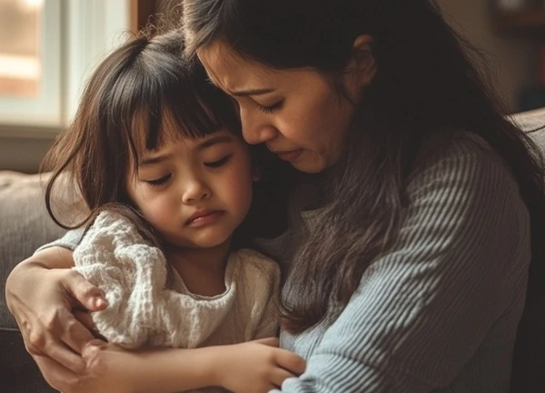 Đọc được dòng chữ phía sau tấm ảnh mà con gái riêng của chồng vẫn giấu giếm, tôi lặng cả người, càng sợ hãi khi thấy những vết cào trên tay con