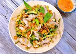 Dùng loại rau giúp mát gan, giải độc trộn cùng chân gà là có món ăn vừa nhanh, ngon lại giàu collagen