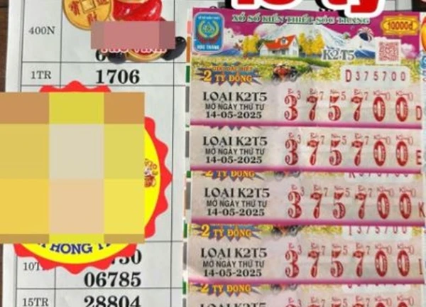 Hàng xóm ở Trà Vinh rủ nhau mua vé số cầu may, không ngờ trúng 5 tờ độc đắc
