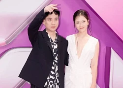 JustaTee tháp tùng bà xã hotgirl cực tình tứ, "dỗi" nói 1 câu khiến Lương Thùy Linh cười sượng trân